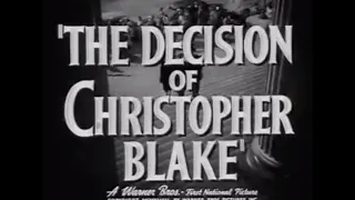 The Decision Of Christopher Blake (1948) - Original Theatrical Trailer - (WB - 1948) - (TCM)
