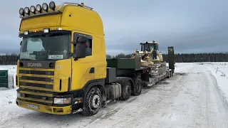 СИЛЬНЫЙ СНЕГОПАД | Сдохла автономка | Komatsu D65 ex |