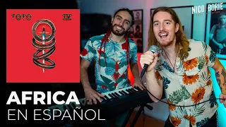 🌍 ¿Cómo sonaría TOTO - AFRICA en Español?