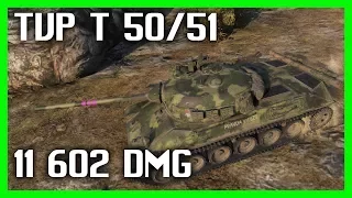 WoT TVP T 50/51 (Ashtray73 skin) 11602 DMG 1437 EXP 7 kills - Karelia