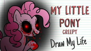 THE DARK ORIGIN OF MY LITTLE PONY: FRIENDSHIP IS MAGIC | Draw My Life