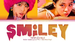 최예나 스마일리 가사 YENA SMILEY Lyrics (feat. 비비 BIBI) _ Color Coded _ Han-Rom-Eng