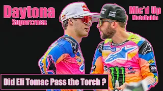 Daytona Supercross 2024 | Mic'd Up | Eli Tomac vs Jett Lawrence | Is Eli Tomac done Racing?