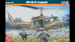 Unboxing Mister Craft's UH-1H/D 'Iroquois' Huey in 1/72 Scale