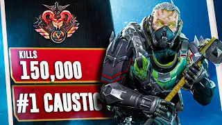 The #1 Caustic Challenged me to do this... (Impossible challenge)