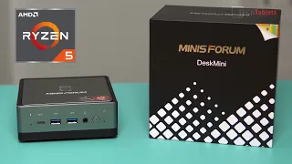 AWESOME AMD Ryzen 5 3550H Mini PC - Minis Forum DeskMini DMAF5 Review