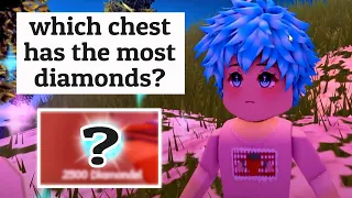 DO NOT MISS A CHEST WITH THE MOST DIAMONDS IN ROYALE HIGH #RoyaleHigh