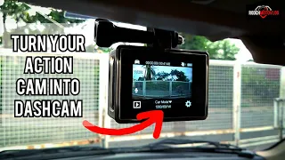 DIY | How to Set up Action Camera into Car Dashcam (Car Mode feature) | Tutorial