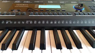 Kurzweil KP110  - Aura Lee (Aura Lea) in Dixieland style.  Композиция Aura Lee в стиле Диксиленд