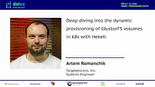 Diving into the provisioning of GlusterFS volumes in k8s with Heketi (Artem Romanchik, Belarus) [RU]