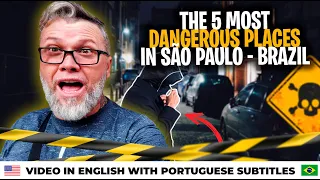 🚨 THE DARK TRUTH! THE 5 MOST DANGEROUS PLACES IN SÃO PAULO, BRAZIL, THAT YOU MUST BE CAREFUL!