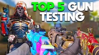 FINDING the TOP 5 BEST GUNS in COD Mobile AFTER UPDATE (goofy goober vibes)