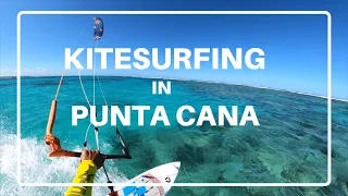 KITESURFING IN PUNTA CANA - Episode #1 ( Wave Riding )