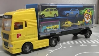 뽀로로 캐리어카 장난감 Pororo Car Carrier Toys