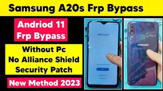 Samsung A20s (SM-A207F) Frp Bypass Android 12 | A20s Google Account Remove Without PC | New Method