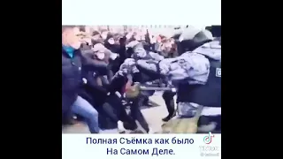 чеченец на митинге