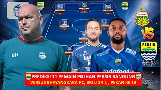 11 Pemain Pilihan Persib, vs Bhayangkara FC ~ Prediksi Best Line Up PERSIB BANDUNG, Liga 1 Pekan 13