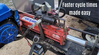 How to speed up your log splitter