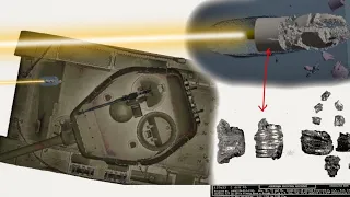 Tiger II vs T-44 | Armor Penetration Simulation