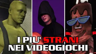 I 15 personaggi più STRANI nei videogiochi di wrestling