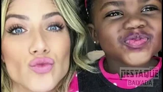 Homenagem para Giovanna Ewbank após ataque de racismo contra Titi