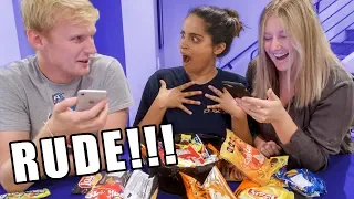 FRIENDS READ MY HATE COMMENTS DURING CANDY MUKBANG