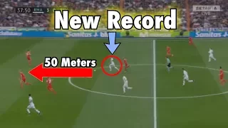 Tony Kroos Hits "50 Meters" Sprint Vs. Sevilla | Longest Sprint In La Liga