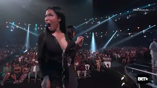 Nicki Minaj at Bet Award winning best hip-hop