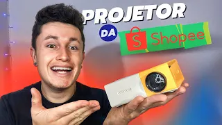 PROJETOR DA SHOPEE! *vale a pena?*