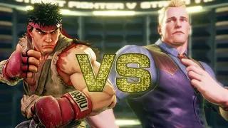 Street Fighter V - Ryu vs Cody Gameplay Ep.216 | PC 1080p 60FPS