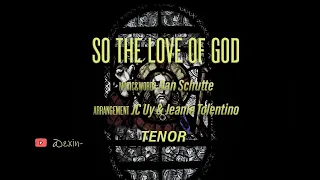 So the love of God | TENOR