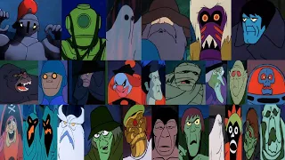 Defeats of Scooby Doo, Where are You! Villains