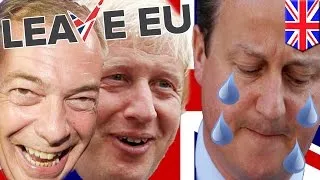 Brexit vote: Britain votes to leave the European Union in historic referendum - TomoNews