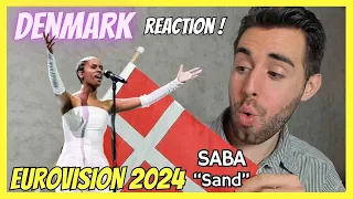 SPANISH REACTS 🇩🇰 SABA "SAND" | DENMARK EUROVISION 2024 | Live Reaction and Review | DMGP Final Show