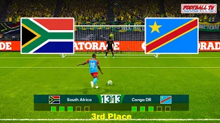 South Africa vs DR Congo - Penalty Shootout 2024 - Africa Cup of Nations 2023 | PES Gameplay PC