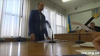 Кореш Рыбака, прокурор Петровский, апеллировал ст. 130 КУоАП и обделался (ч.1)