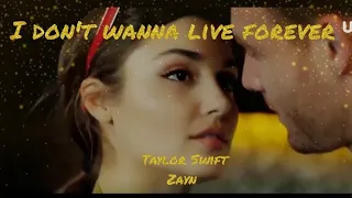 i don't wanna live forever, Eda and Serkan 😍, romantic moment, whatsapp status vedio, sen cal kapimi