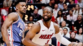 Dwyane Wade EXPLODES For 30 Points In Final Home Game *Full Highlights* | HEAT vs. 76ERS | 4.9.2019