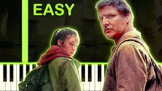 THE LAST OF US (HBO TV SERIES) THEME - EASY Piano Tutorial