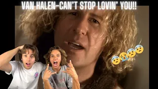 IS IT PLAYLIST WORTHY??| Twins React To Van Halen- Can't Stop Lovin' You!!