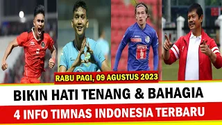 🔴 Berita Timnas Indonesia Terbaru Hari Ini ~ RABU PAGI 09 AGUSTUS 2023 ~ Kabar Timnas Indonesia
