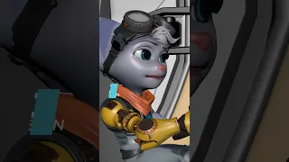 Animation revisions be like 😂 Can you spot the differences? 🔍 | Ratchet & Clank Rift Apart