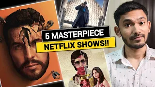 TOP 5 MASTERPIECE Web Series On Netflix Hindi Dubbed| Best Web Series