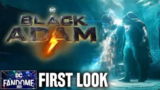 Black Adam First Look Teaser from DC Fandome 2021 - Reaction To The Rock and Doctor Fate