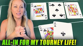 ROYAL FLUSH draw for my life! WSOP 2023 Poker Vlog