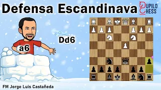 Sorprenda a su rival con la Escandinava de Magnus Carlsen (Dd6-a6)!!