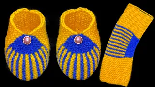 Baby Woollen Booties/New design knitting pattern for babies #Jutti-अपने बच्चो के लिए बनाए गर्म मोजे