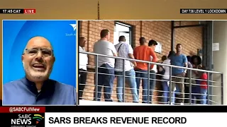 SARS breaks revenue record: SARS Commissioner Edward Kieswetter