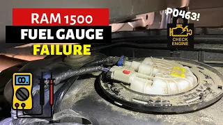 Ram 1500 5.7l Hemi Fuel Gauge Not Working P0463 - Part 1