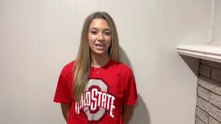 Ohio State Dance Team Molly Youngblood Recruitment Video #1